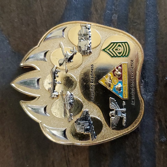 🌲 916th Support Brigade challenge coin - Picture 2 of 3